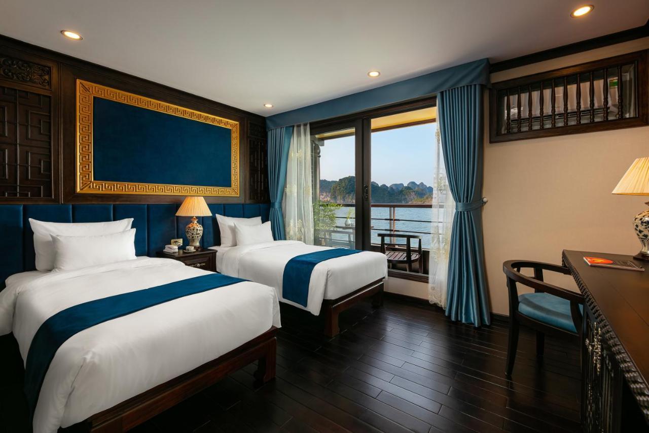 下龍 Nostalgia Halong Cruise酒店 外观 照片