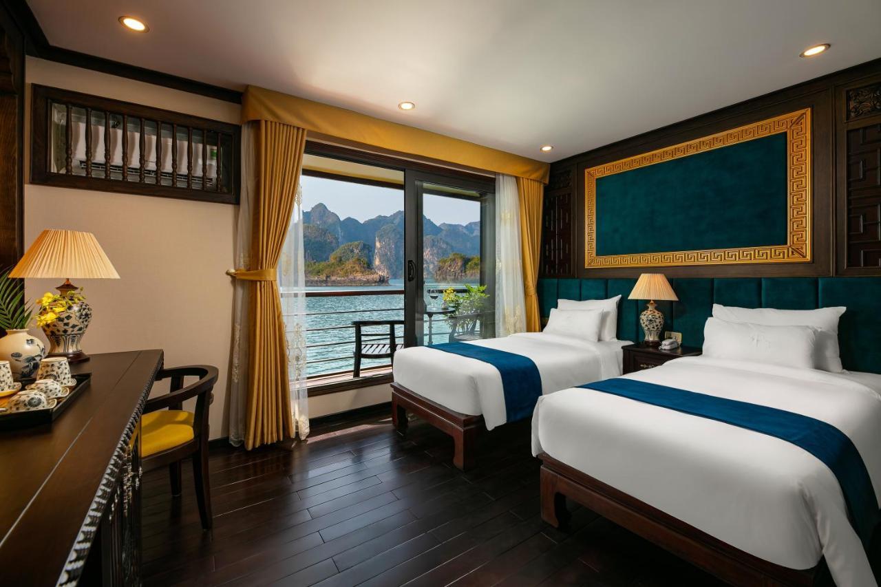 下龍 Nostalgia Halong Cruise酒店 外观 照片